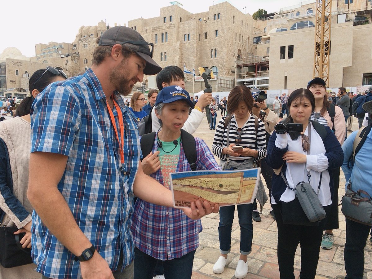 TleaTokyo's tweet photo. Some participants join a tour! You can visit the place related to the Bible and know what happened there by a guide! 
#Israel #IsraelTeam #OverseasMission https://t.co/q8XjQi0EST