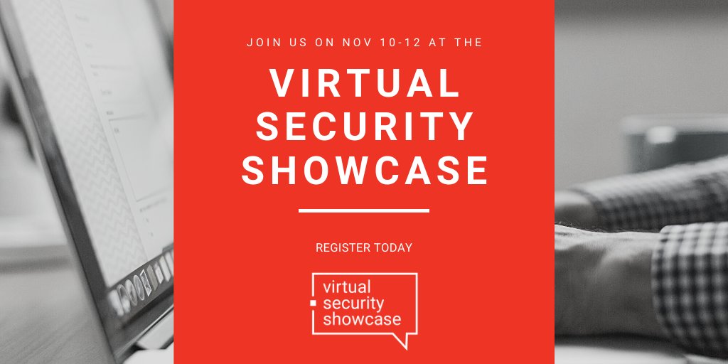 VSecurityShow's tweet photo. Discover the top security trends from the comfort of your home office next week. Register now for the Virtual Security Showcase – the expo for a new world. #VSS2020 #SecurityShowcase #VirtualSecurityShowcase

https://t.co/NwfNQIVasi https://t.co/5CnxAT0JKX