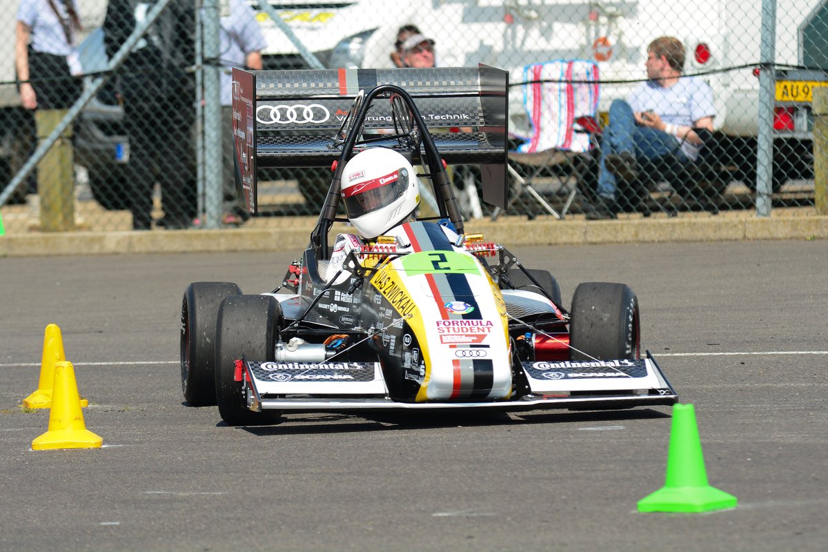 FormulaStudent's tweet image. This week's #ThrowbackThursday is all about the liveries from some of #FS2016's cars to brighten up your Thursday!