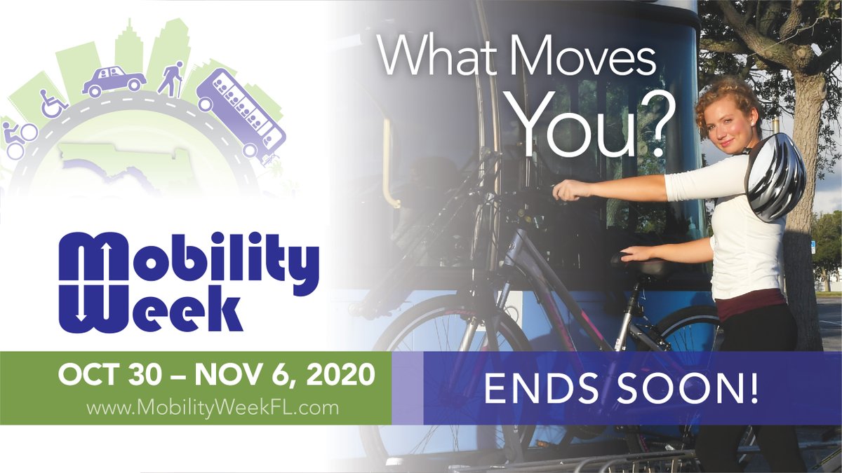 Mobility Week is not quite over! Celebrate by signing up for the Love to Ride Florida challenge to get more people on bikes and get into the drawings for amazing prizes! lovetoride.net/florida #MobilityWeekFL