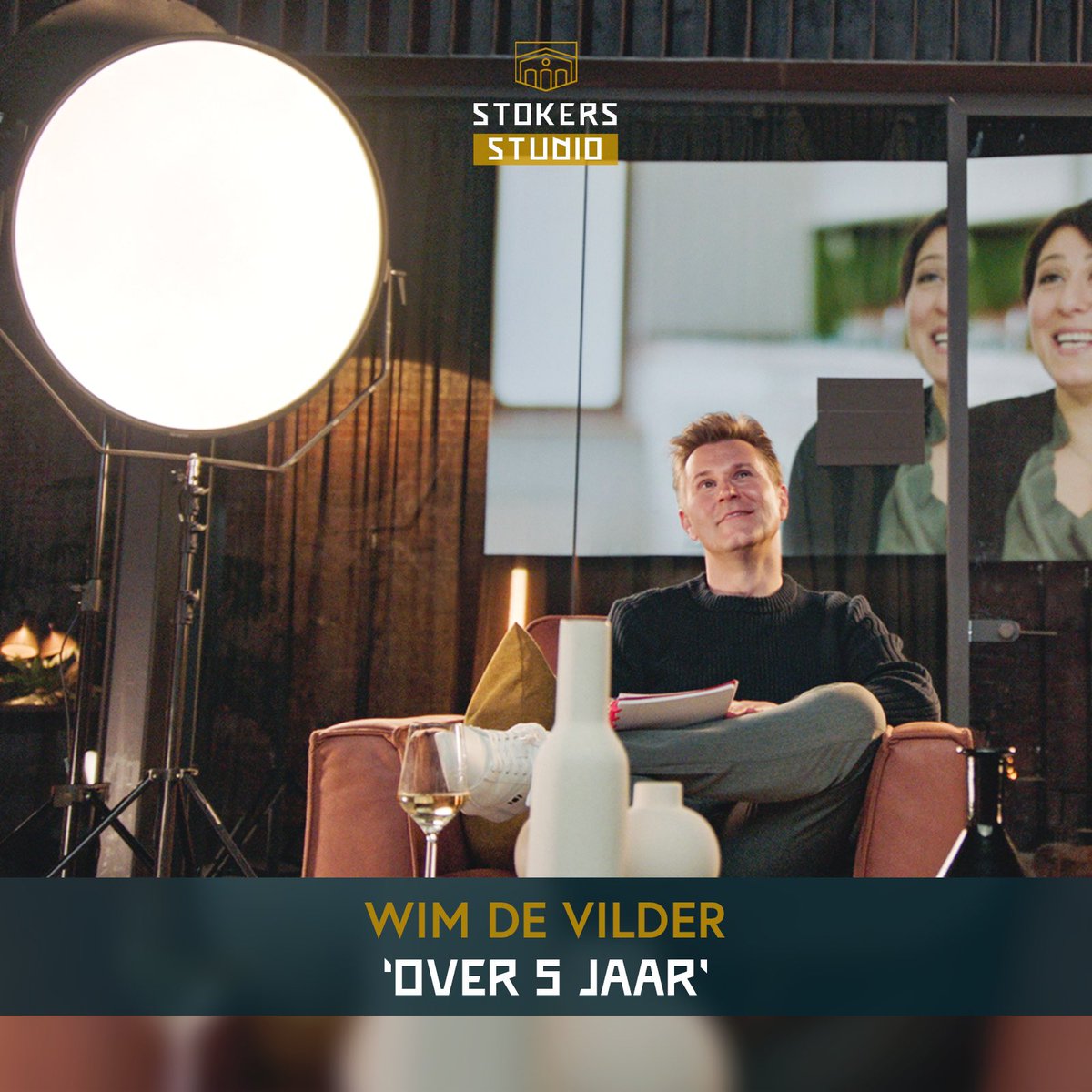 StokersAntwerp's tweet photo. #STOKERStudio...it has a nice ring to it. Voor het nieuwe seizoen van #Over5Jaar kozen @WimDeVilder en het @VRT-team onze stookplaats als decor 🎥

Kijk je mee naar @een op woensdag 11 november? https://t.co/lp6vhBjd5u