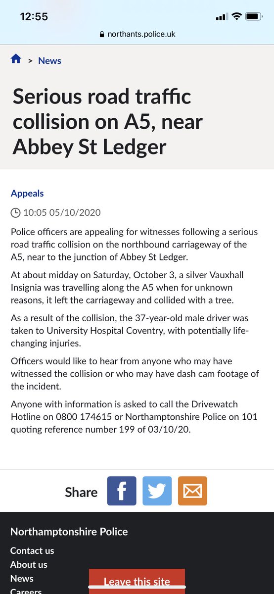 Example 1: Car hits tree. Police report identifies an injured driver. Example 2: Car in collision with cyclist. No driver mentioned. Example 3: car in collision with pedestrian. No driver reported.