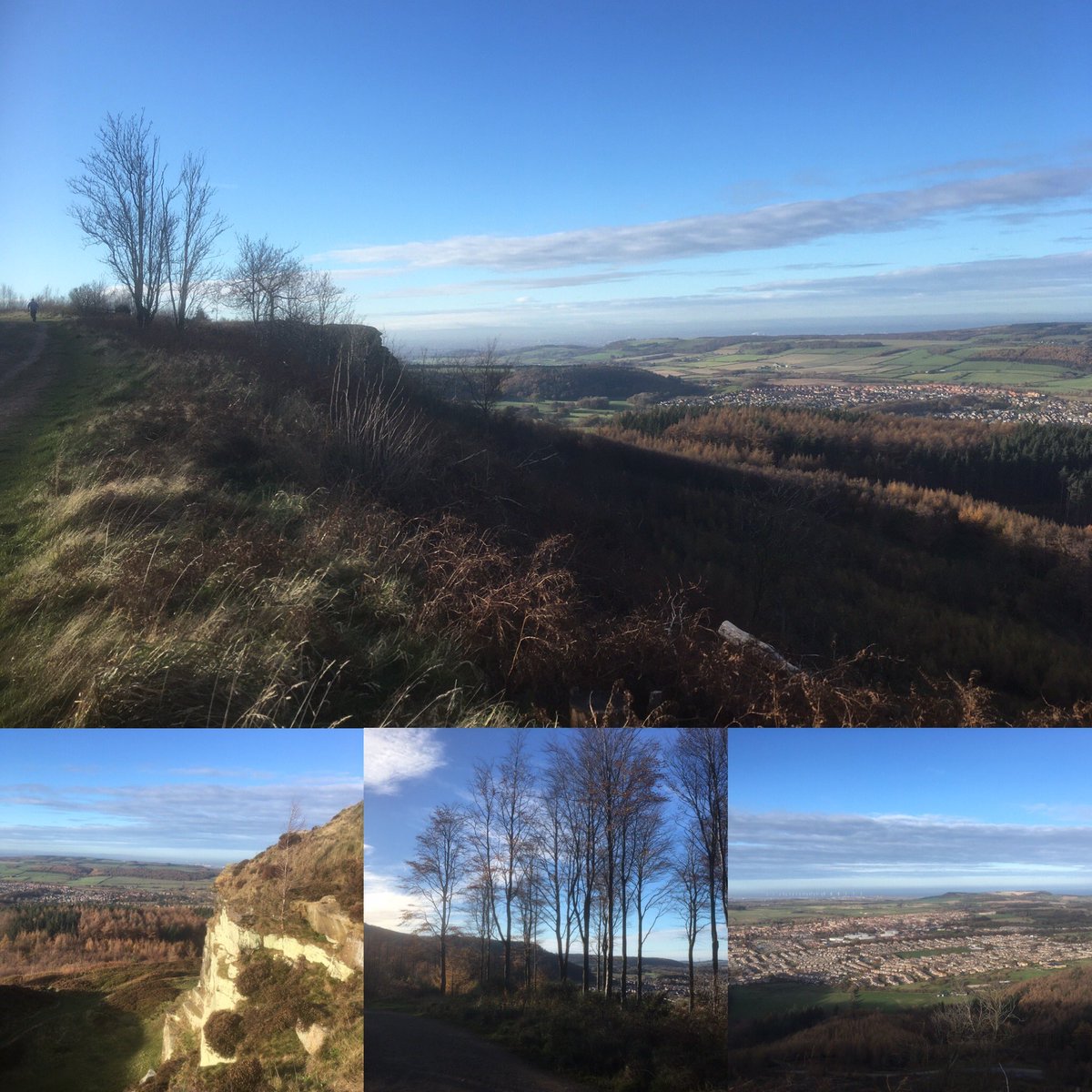 MichaelEvewalks's tweet photo. Crisp #autumn day on #Highcliff Nab, #Cleveland Hills, near #Guisborough. https://t.co/agFy7jiXqZ