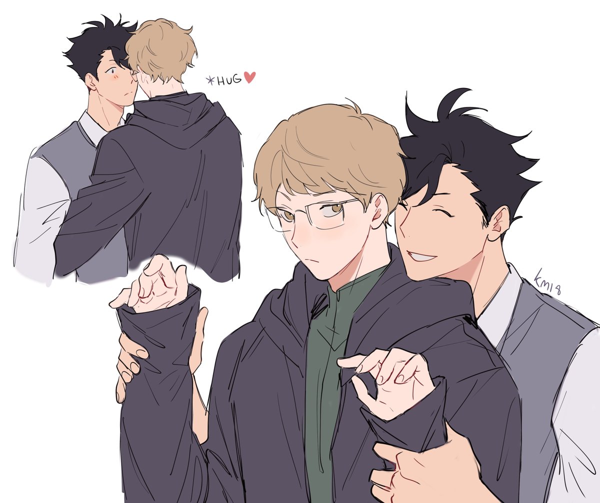 lovemycat18's tweet photo. เสื้อกินมือ🥺👌 #kurotsuki https://t.co/0uOXPeHjZO