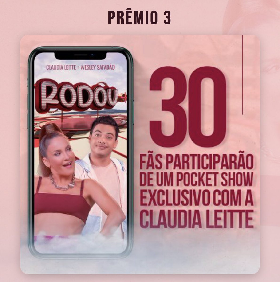 CentralDeFasCL's tweet photo. Tá faltando muitooooo pouco pra destravar o “Prêmio 3”!! Bora?? 🤩#PreSaveRodou 🎡 https://t.co/tzXxPUoPPj https://t.co/SVY2W0icm4