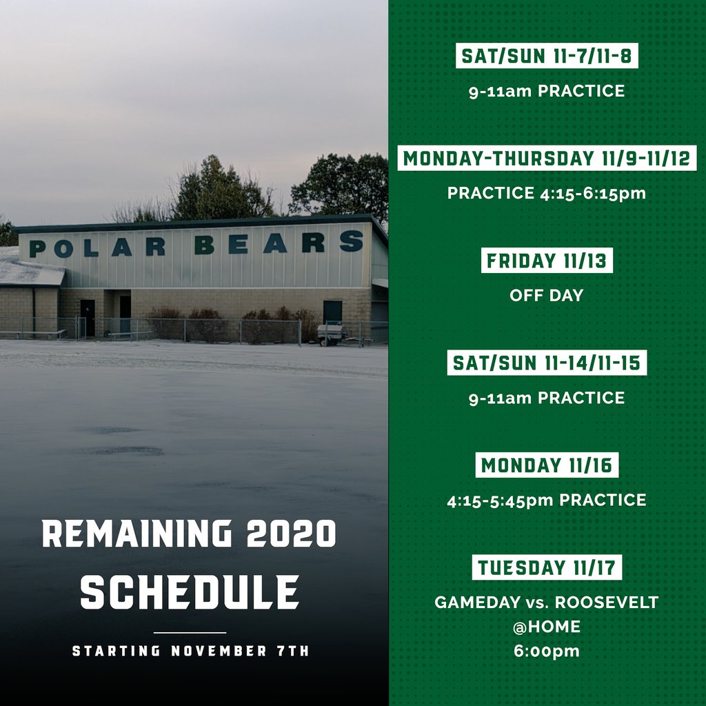 polarbearsfb's tweet photo. Saturday can't come soon enough!!! #NorthSideTough https://t.co/AdTVPwTC7l