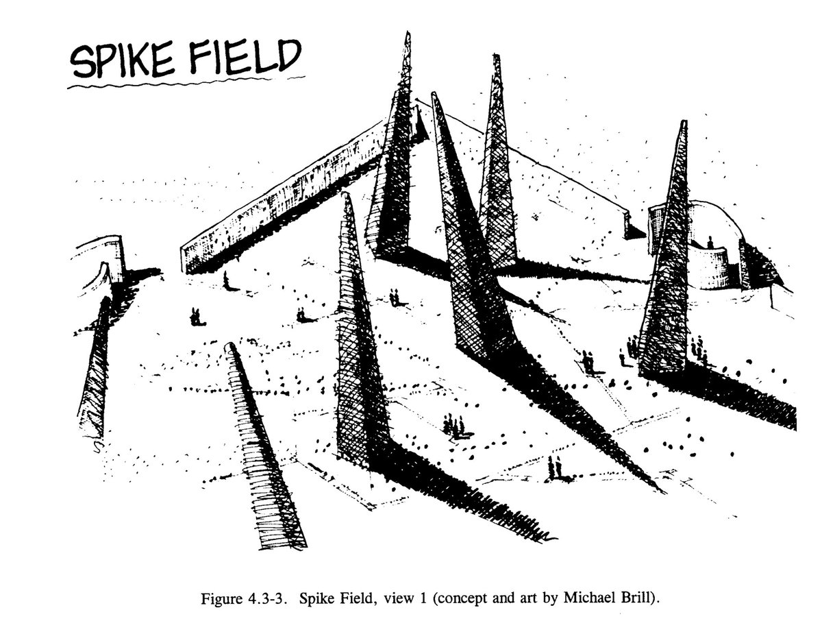 The first part of the message depends on non-verbal cues that communicate emotionally. In the case of the waste site this was done by using (hopefully universal) symbols to communicate a top-level message. In this case: something made by humans is here, and it is dangerous. 3/