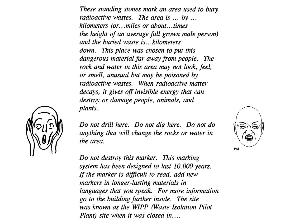 The last step was to communicate the detailed information, in this case by writing it on the walls of a sealed chamber. Basically every trope from a horror movie brought to life to unsettle and unnerve. 5/