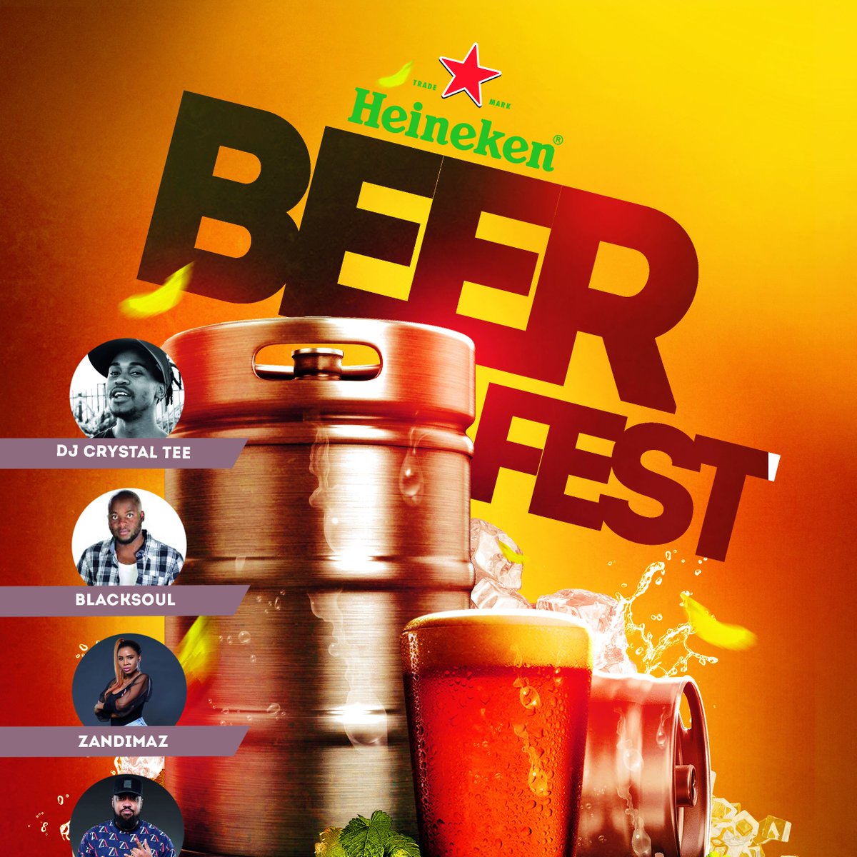 ZebulaLodge's tweet photo. #Zebula is #theplacetobe this weekend. π» It's the Heineken Beer Fest at Zebula this weekend. πΆ On the decks are DJ Crystal Tee, Blacksoul, Zandimaz, and Deckburner!!!
π πJoin us for a weekend of fun. https://t.co/SrGSjB4ba3