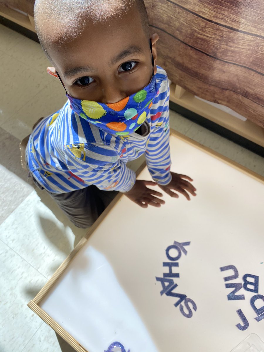 MsMeganMcCann's tweet photo. I am so happy with how these #Epoxy letters turned out! They are the perfect addition to our light table! @WellingtonCath @stjosephguelph #ClassroomDIY https://t.co/f8zxKMCxVt