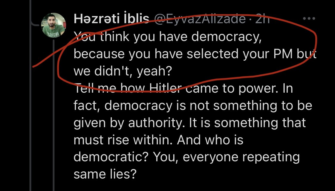 not_silv6's tweet photo. Lol, yes, that’s 100% correct. 
(Don’t bother reading the rest of the tweet guys, it makes no sense and you’ll never get those 10 seconds back)
#SanctionTurkey 
#SanctionAzerbaijan https://t.co/mmXc7DrNZB
