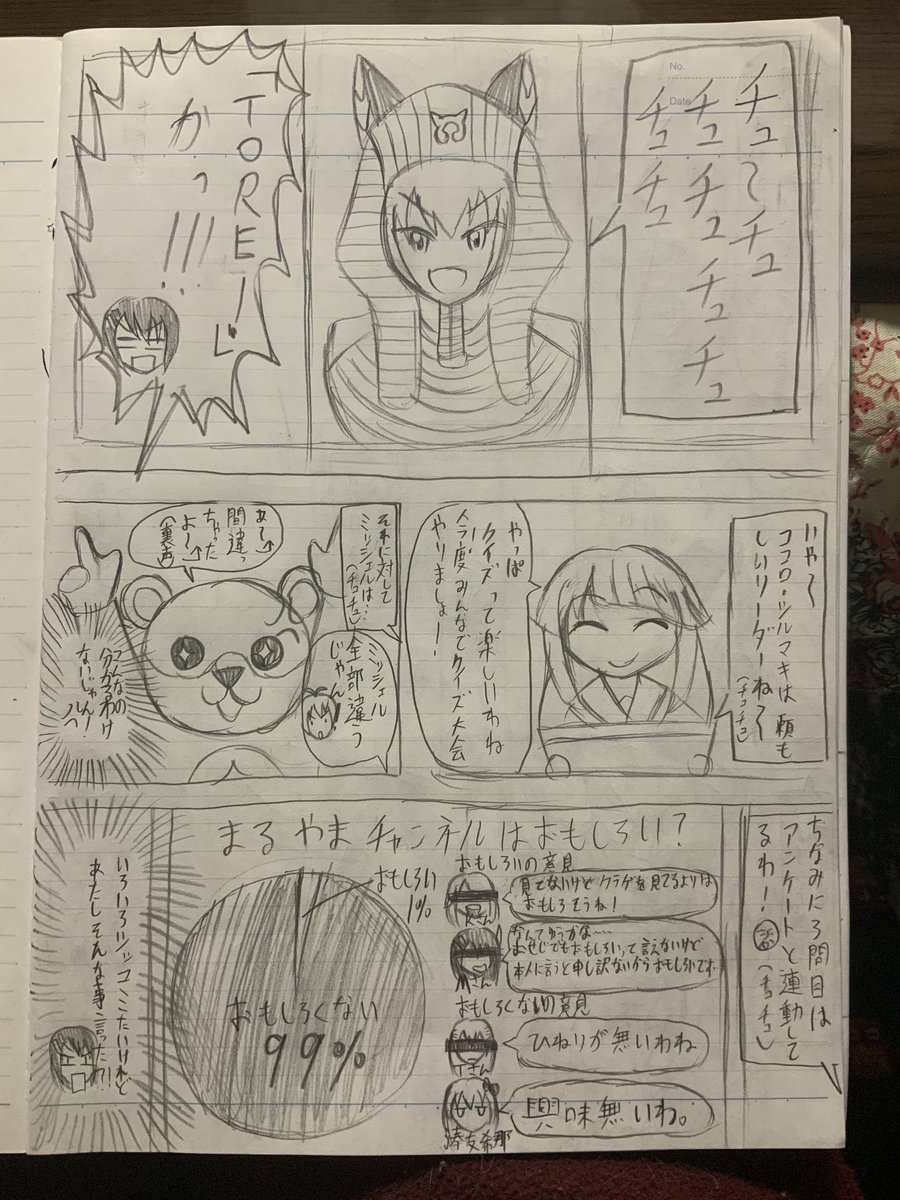 続き
今回は1ページしか描いてないのでネタも少ないです
#パニックハプニングハロハピ
#パハハ 