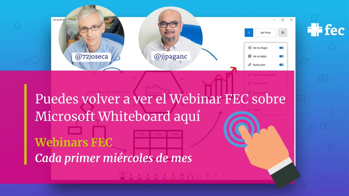 Fec Fundacion Educacion Catolica 210 Asistentes Conectados Al Primer Webinarfec Sobre Microsoft Whiteboard Hacemos Un Gran Balance De Esta Experiencia Que Proximamente Repetiremos Si Te Lo Perdiste O Quieres