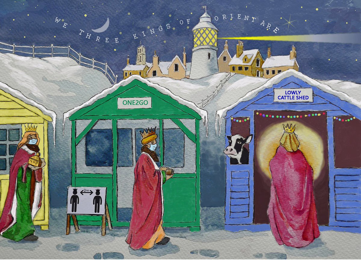 If you want to give your friends a local lockdown laugh this Christmas you could do worse than buy a packet or two of these Southwold VHC charity cards. £3.50 for 5 from Southwold Millennium Hall and most of the money goes to the charity. Call 01502 724549 for local delivery