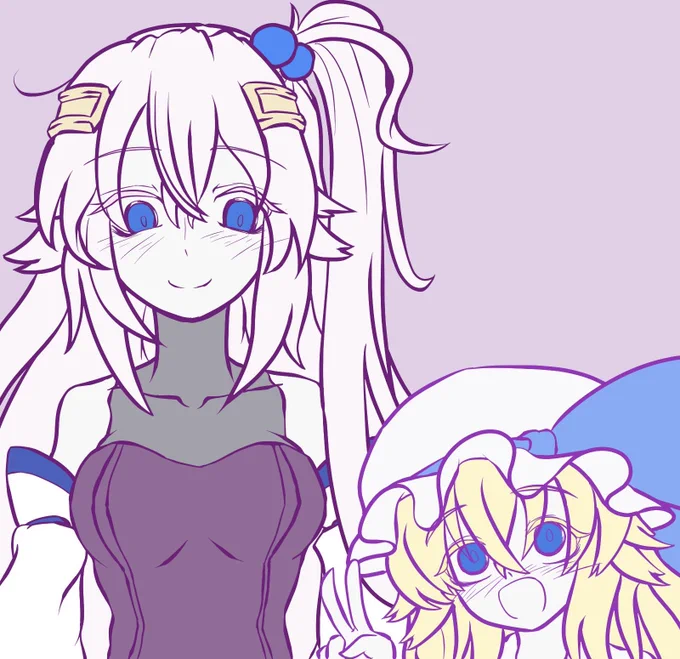 メラルさんとソフィアちゃん気が向いたら塗る 