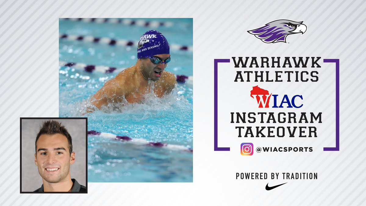 UWWAthletics's tweet photo. Tyler Chatterton of @UWWSwimandDive is up today in this week’s WIAC Instagram Takeover! Follow along on the @wiacsports IG story || #d3swim #PoweredByTradition https://t.co/Alx0kVuvkT