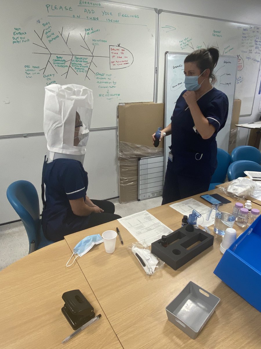WSHT_efloor's tweet photo. Flu season is here and fit testing has started in the ef if you need testing come and see up @Vanessa95512410 is here to help #emergencyfloor #wsht https://t.co/OVXLZHRxRw