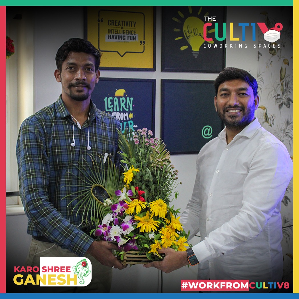 TheCultiv8's tweet photo. Cultiv8 welcomes TeekMark Network Pvt. Ltd. with the warmest of wishes to join our V8 community! Let us grow, innovate and reach new heights of success together! 
We wish them all the best
#KAROSHREEGANESH
Contact us : +91 9766777246
#happybeginnings #newstart #coworkingspacepune https://t.co/XjDnpdy4hv