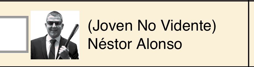 alexiolo_'s tweet photo. A algunos le molesta que se hable de su ceguera, igual yo nunca le encontré el sentido de que tuvieran que hacer énfasis en su condición de NO VIDENTE en la papeleta y justo ANTES de su propio nombre!!!! https://t.co/d9eAWpxsnW