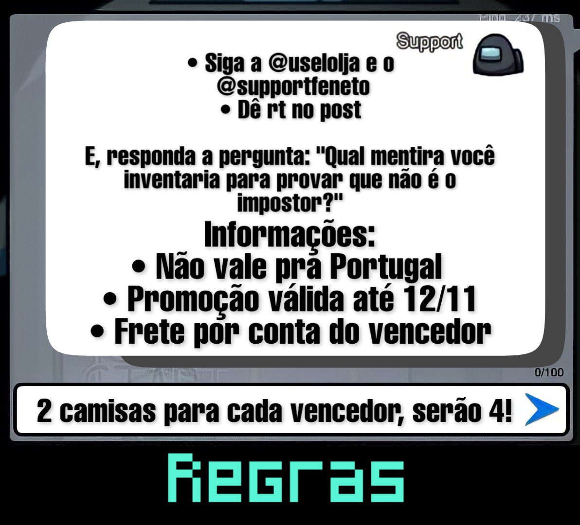 SupportFeNeto's tweet photo. E vamos de concurso cultural em parceria com a @uselolja? 👀 

Todas as informações e regras Para participar estão na edit abaixo.

Boa sorte a todos! ❤️ https://t.co/o7JcS2wbqC