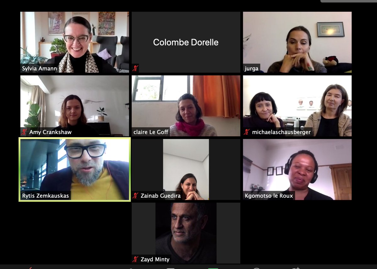 ECOC-ACOC
The initiative to bring the two capitals together is continuing. Today, 7 musical artists from the two continents have had the opportunity to exchange on their experience and their project. 
We encourage and congratulate them.