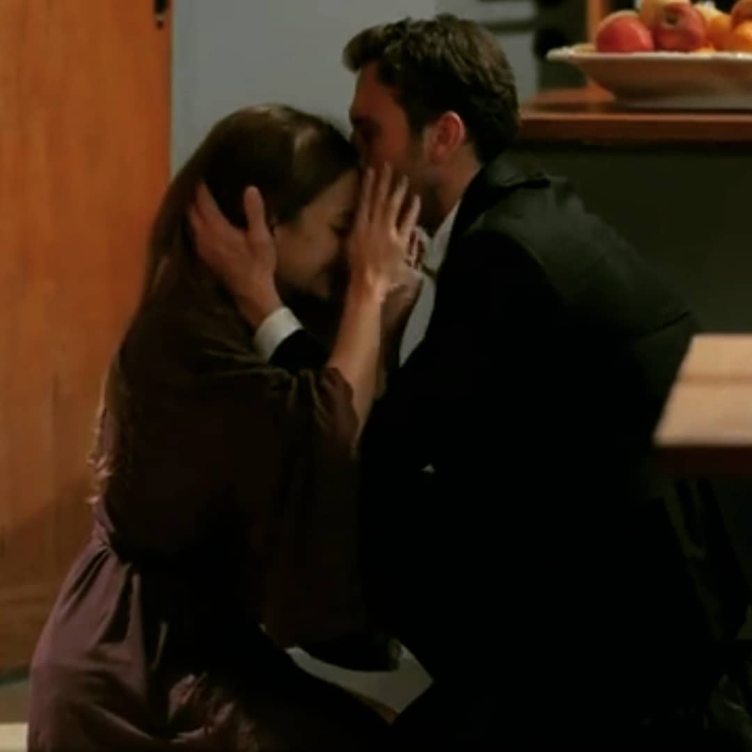 She cried for the first time in front of him,he was able To touch Her heart,he saw Her broken,he felt Her agony,he hugged Her pain and wished To have the ability To make Her pain disappear.She looked at him,touched his face with Her magical hands #EfYam  #cukur ++