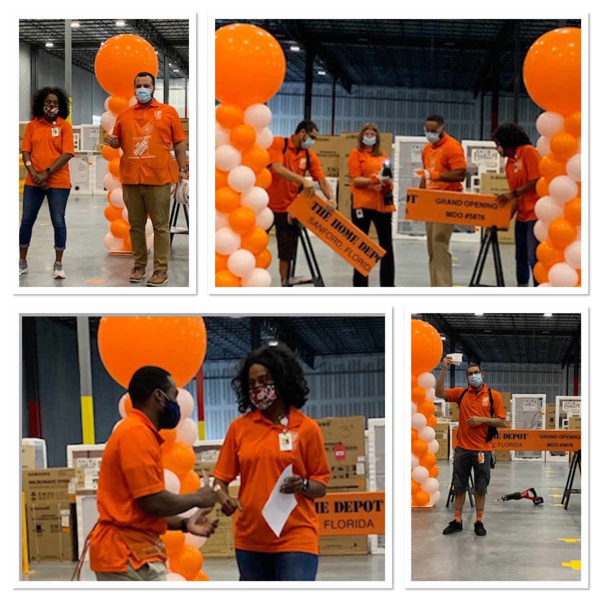 MdoSanford's tweet photo. Yesterday we had a great day for our Grand Opening!! From cutting the board to recognizing team members to speeches  from the leadership team! #OneTeam #OneSupplyChain https://t.co/oqPUDXYEI7