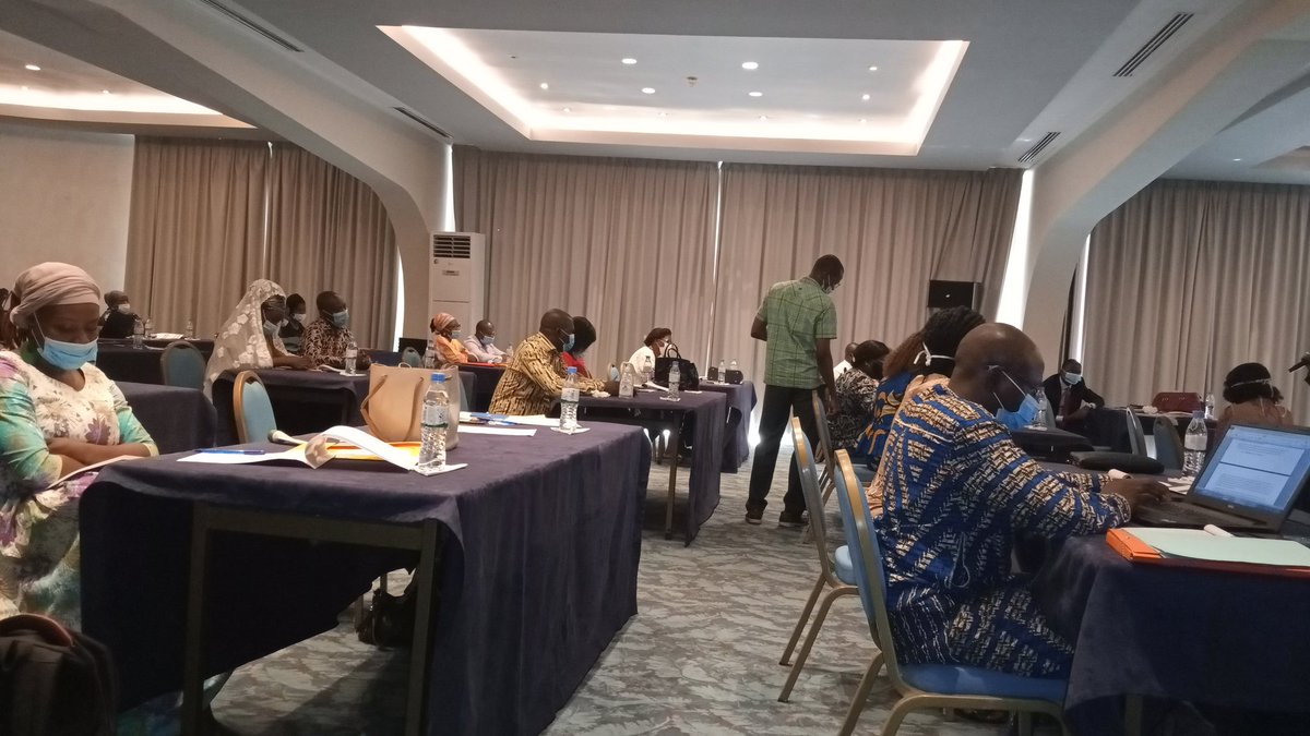 FranckGafan's tweet photo. I was humbly honored by the National Commission of human rights which asked me to facilitate 2 sessions on HR monitoring in  detention centers. Commissioners and staff took part in the workshop.@ucjgtogo @Africa_YMCA @WanepTogo https://t.co/tftcCeT7a5