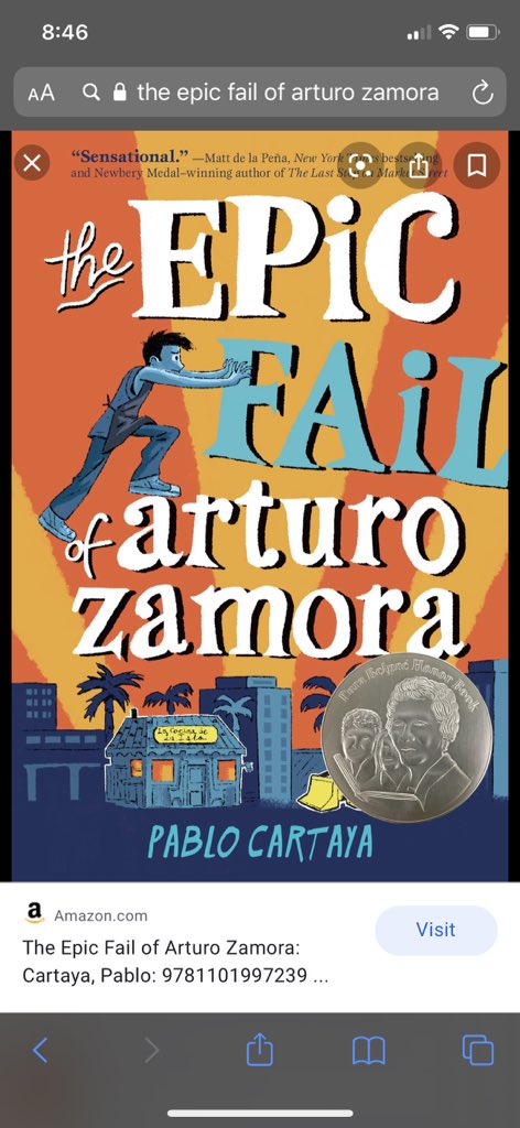 NISDmartinlib's tweet photo. I’m so excited to have a Hispanic author, Pablo Cartaya, be the Key Speaker at 2020 Learning &amp; Libraries Virtual Conference! #luchadoralibrarian #vivaloslatinos #llvc2020 https://t.co/P0LalijT81