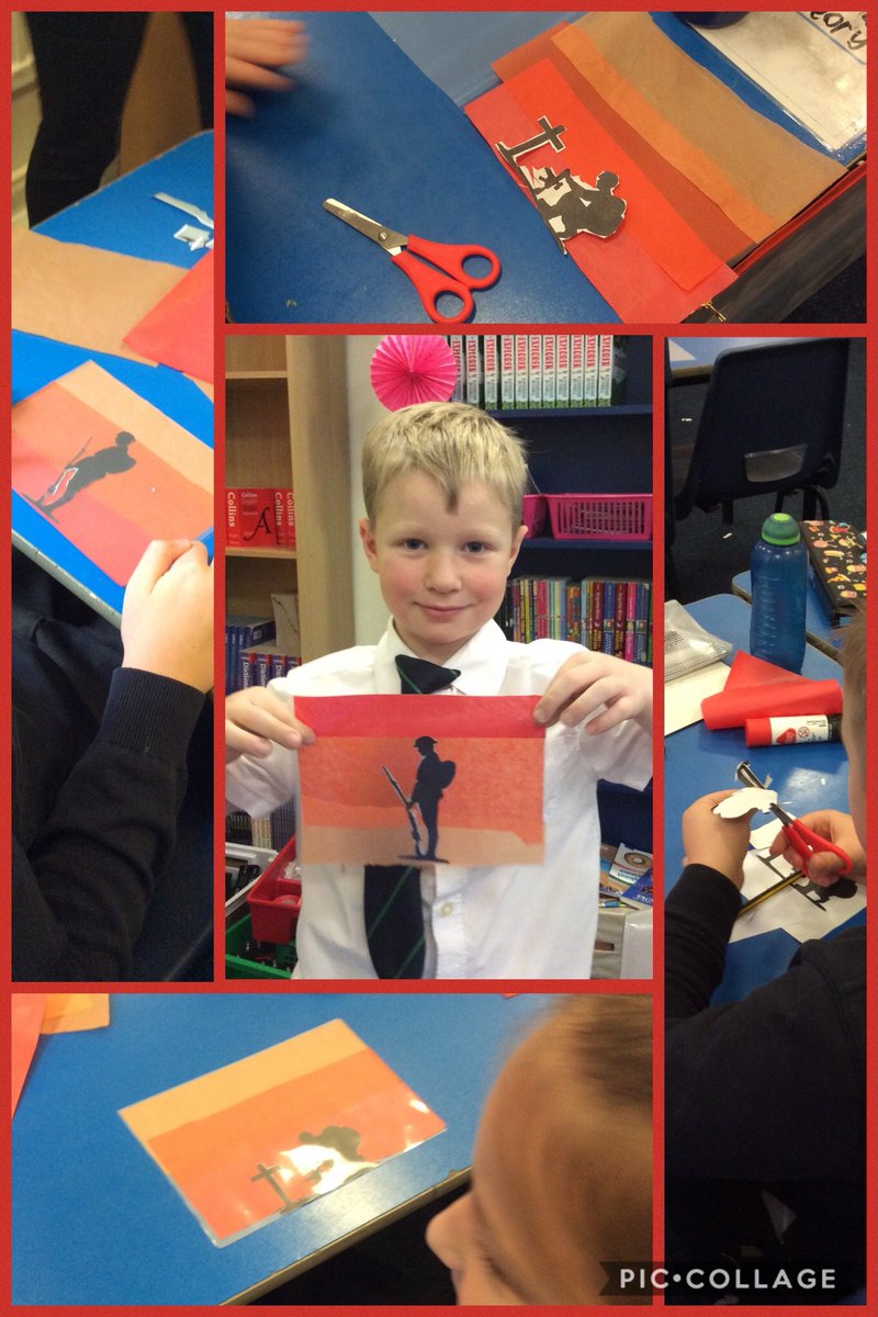ASALeavers23's tweet photo. We have really enjoyed making our Rememberence stained glass windows. Look out for them in our classroom windows. #BuildingFuturesShapingLives #ASABritishValues https://t.co/hViMz05JHr