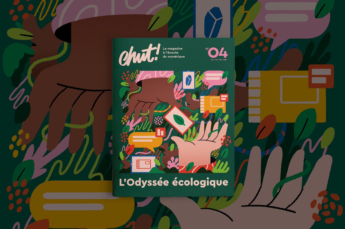 ça vous dit, un petit <a href="/Chut_magazine/">Chut Magazine</a> pour Noël ? 
Le thème de ce numéro 4 : comment (ré)concilier #écologie et #numérique

"L'Odyssée écologique" déjà en précommande ▶️echoppe.chut.media

et nous, on 🚴‍♀️🚴‍♀️🚴‍♀️ pour vous préparer tout ça dans les temps 😉