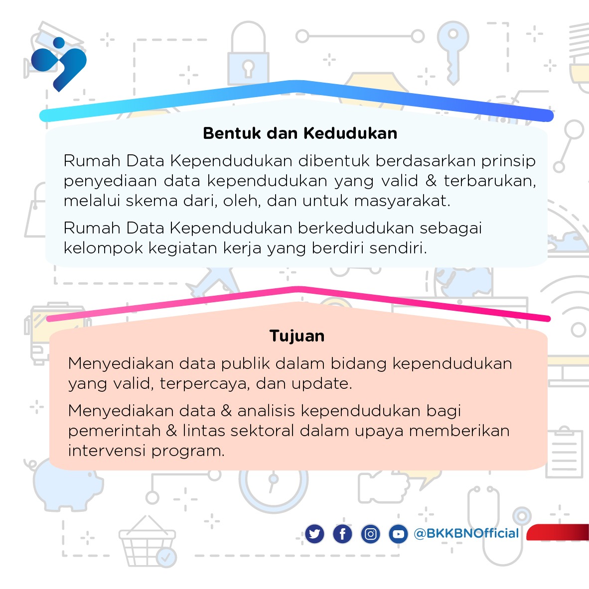 kemendukbangga's tweet photo. Pasti ada yang belum tahu apa itu Rumah DataKu, kan?
.
Kamu mau tahu info selengkapnya tentang Rumah DataKu kan, Sob? Langsung lihat aja infografis selengkapnya di atas ini
.
.
#BKKBN
#KeluargaHebatTerencana
#BerencanaItuKeren
#KampungKB
#RumahDataKu https://t.co/odjkX64aO0