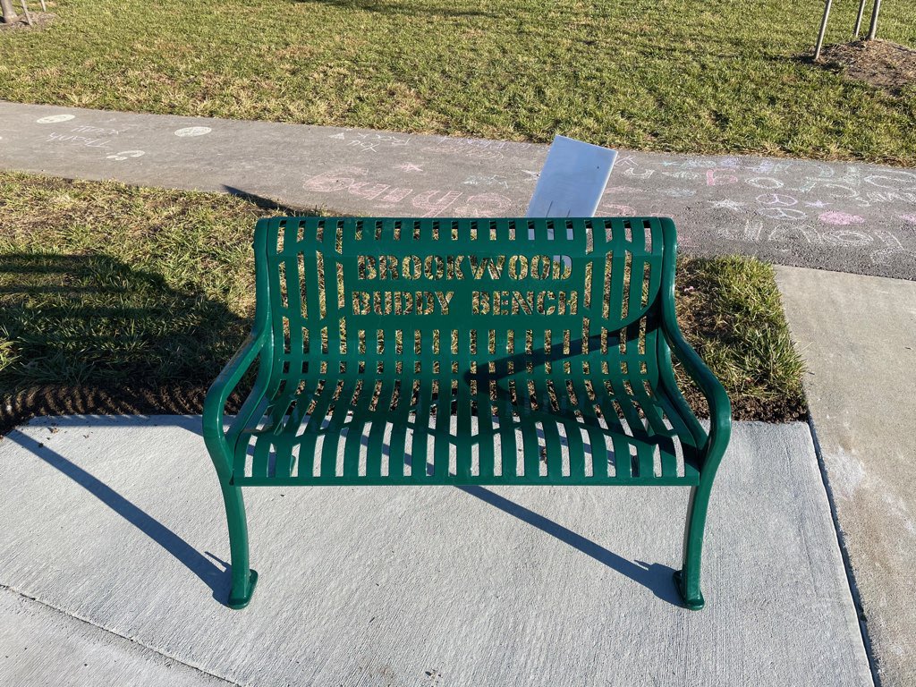 Last years 6th grade class gift is installed and we 💚 it. Thank you class of 2026!