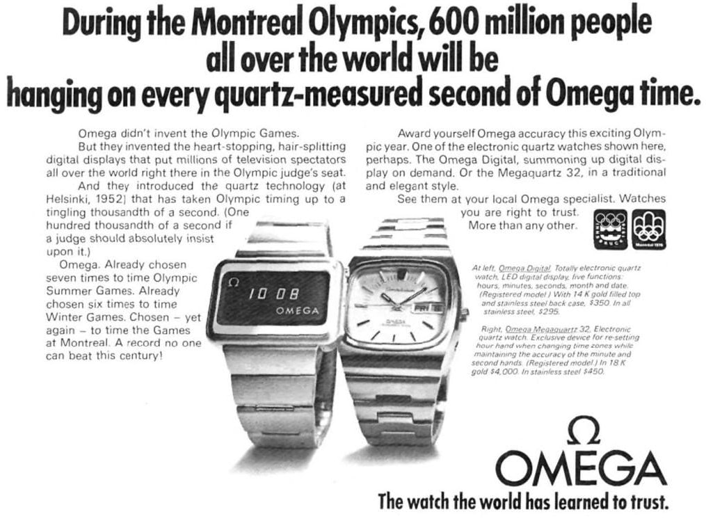 timepieceinfo's tweet photo. Omega ad from 1976

#omega #omegawatches #watches #watchlover #watch #vintage #vintagewatch #vintageadvertising #vintagewatches #instawatches #instawatch #wotd #watchesofinstagram #watchfam #watchoftheday #watchnerd #timepiece #horology #watchcollector #wristporn #wristwatch https://t.co/KHsxd5NqyA