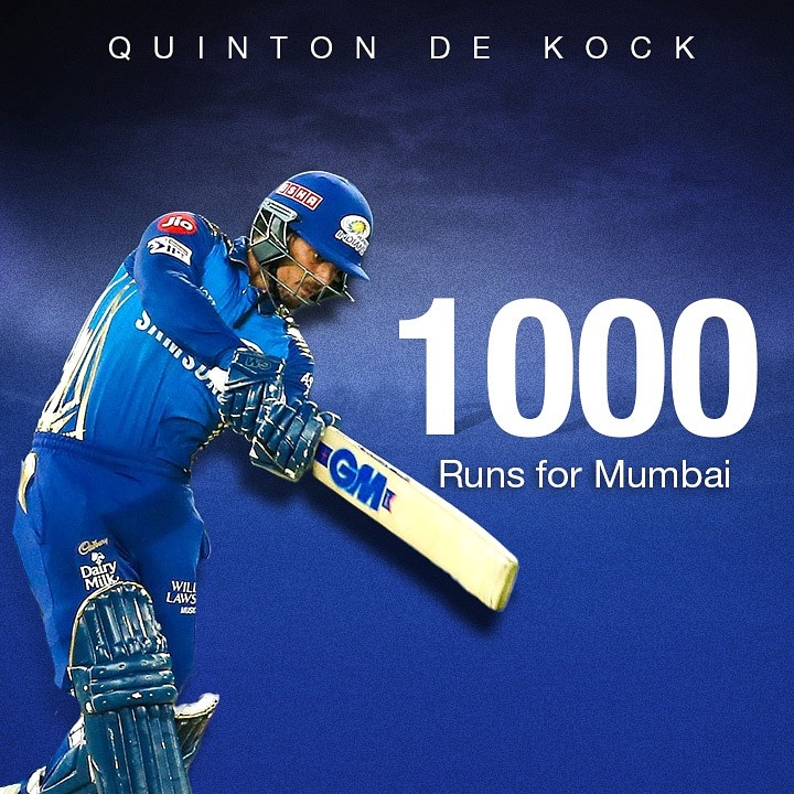 CricAirOfficial's tweet photo. QUINtessential!
Playing the role of an opener to absolute perfection for Mumbai, Quinton de Kock is having an excellent run this season.

#CricAir #CricAirOfficial #Dream11IPL #IPL #IPL2020  #AllThingsCricket  #MIvDC #DC #MI #YehHaiNayiDilli #OneFamily #QuintonDeKock #Milestone https://t.co/VljOratVMM