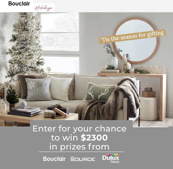 ContestsScoop's tweet image. Win $1,000 Bouclair gift card &amp;amp; electronics prize pack ($3,500)

bit.ly/3mTmnWS
,.
.
.
#Canadacontest #Canadiangiveaway
#Bouclair #Holidays #holidaycash #cashgiveaway