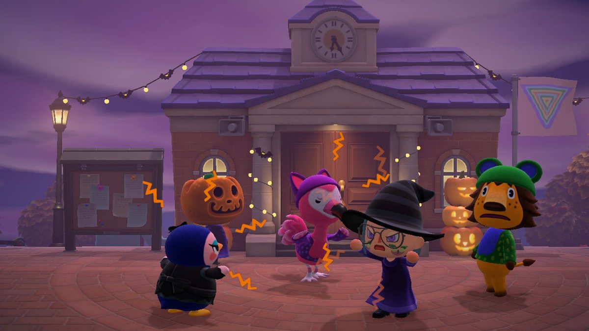 Kim__ACNH's tweet photo. Halloween (part 2) #AnimalCrossing #ACNH #NintendoSwitch https://t.co/cVyIaYuZsv