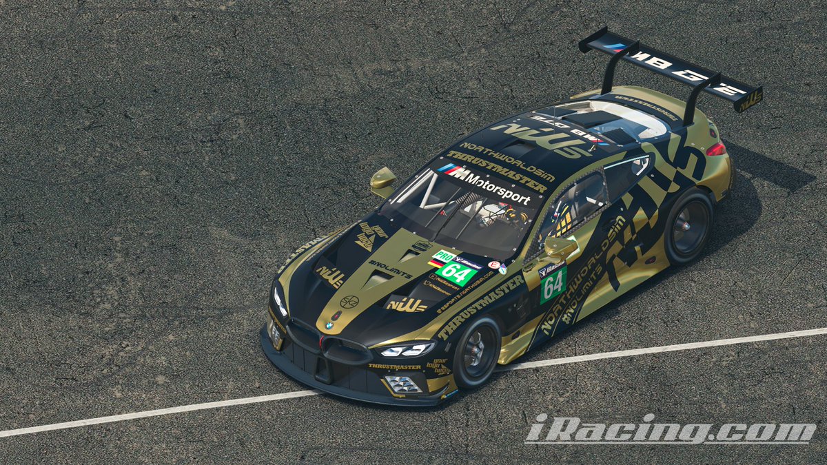 ¡Recién sacado del taller de pintura!

Con esta skin, del grandísimo <a href="/sekuzo3D/">s e k u z o</a>, competirán en la #BMW120 de este fin de semana <a href="/gonzalov_334/">Gonzalilloelpop</a> y <a href="/ArturoMelgarSim/">ArturoMelgar</a>. 

¿Os gusta?

¡A nosotros nos encanta 🤤😍!

#NoLimits #iRacing <a href="/TMThrustmaster/">Thrustmaster Official</a> <a href="/NorthWsim/">NorthWsim</a>