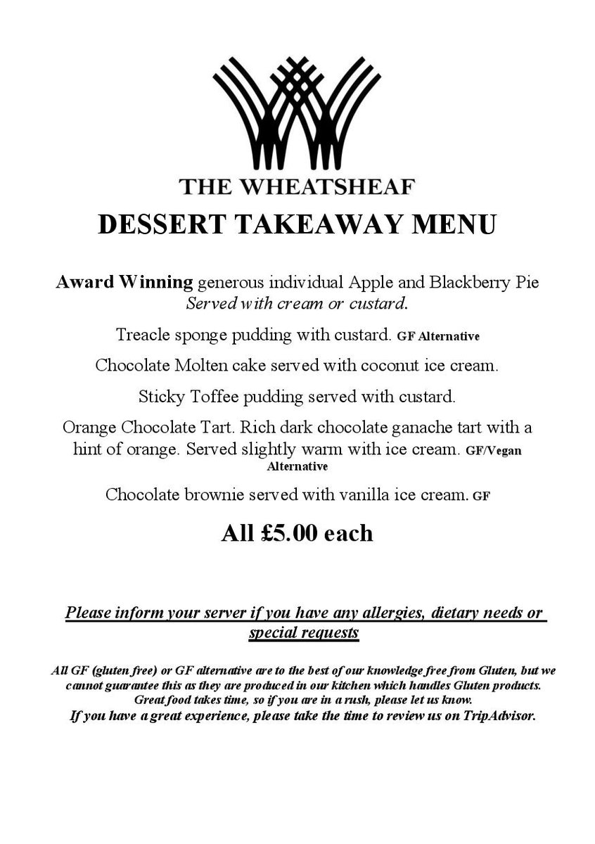 WheatsheafLE15's tweet photo. We are delighted to be open again for takeaways in Lockdown No 2. Check our website for updates and all our fabulous menus including our Magnificent Sunday Roasts! #lockdown #takeaway #ourcommunity #yourcommunity #useyourlocalorloseit https://t.co/sJgh1E1I1s