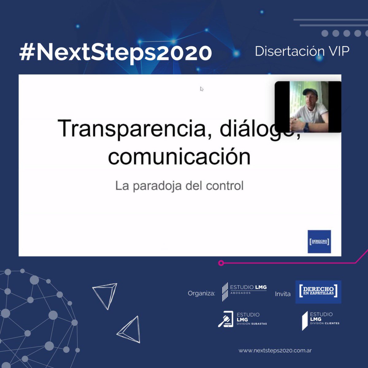 EstudioLmg's tweet photo. Sergio Mohadeb, Owner en Derecho en Zapatillas, abogado y experto en comunicación y contenido digital nos brindo una charla sobre “Cómo minimizar riesgos legales y de reputación en la estrategia digital”.
 Opción disponible para entradas VIP. https://t.co/AivkIqBxfK
@dzapatillas https://t.co/umioO92mly
