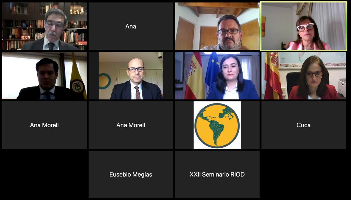 MinjusticiaCo's tweet photo. #AEstaHora | En representación del @MinjusticiaCo, el viceministro de Política Criminar y Justicia Restaurativa, @Jasavier, participa en el XXll Seminario Iberoamericano sobre Drogas y Cooperación #RIOD https://t.co/da1KtEvanP