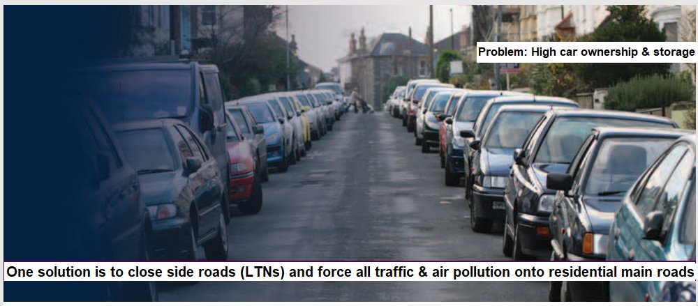 LittleNinjaUK's tweet photo. We must reduce traffic! Let's start with:
 
- roads with illegal levels of #airpollution?
- roads with the most polluted schools?
- roads where people have their greatest exposure?
- roads with the lowest car ownership?

Or side roads with low pollution &amp; high car ownership!🙄 https://t.co/4qUTcqWb77