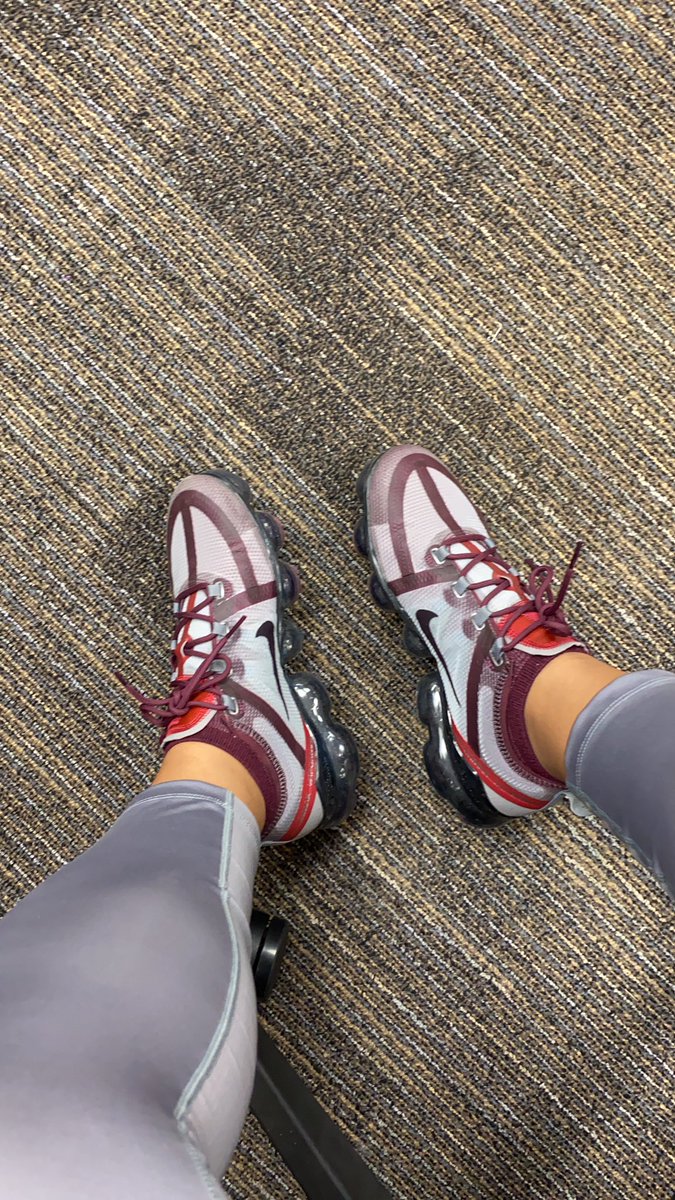 AurielJackson's tweet photo. @CoachBarnesMRJH @MRJHMavs @SaneeBell @MrhsBoysBball @CoachWMDJH Just a Vapormax day! https://t.co/Rwt56WUlCj