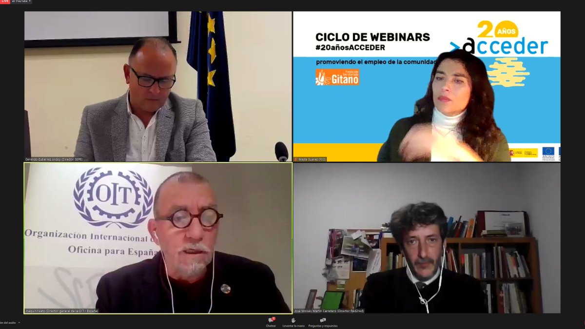 gitanos_org_INT's tweet photo. Panel discusion on decent #jobs and #poverty reduction:
#Diversity is an asset in job #competitiveness. Diverse teams are more competitive and efficient.
#Employability #LaborInsertion #20AñosAcceder #Acceder https://t.co/6jvwAeiWkE