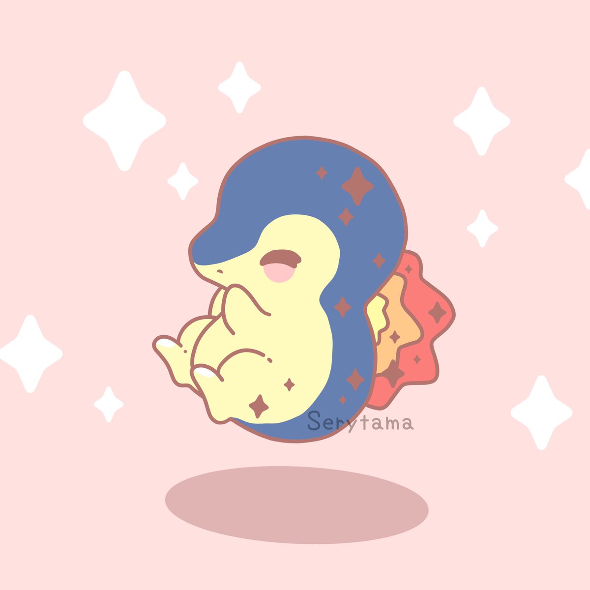 Serytama Art Floating Cyndaquil He Seemed Cute If He Was Floating Anime Manga Cyndaquil Pokemon Pokemon Pokemonfanart Pokemonart Arts Chibi Art