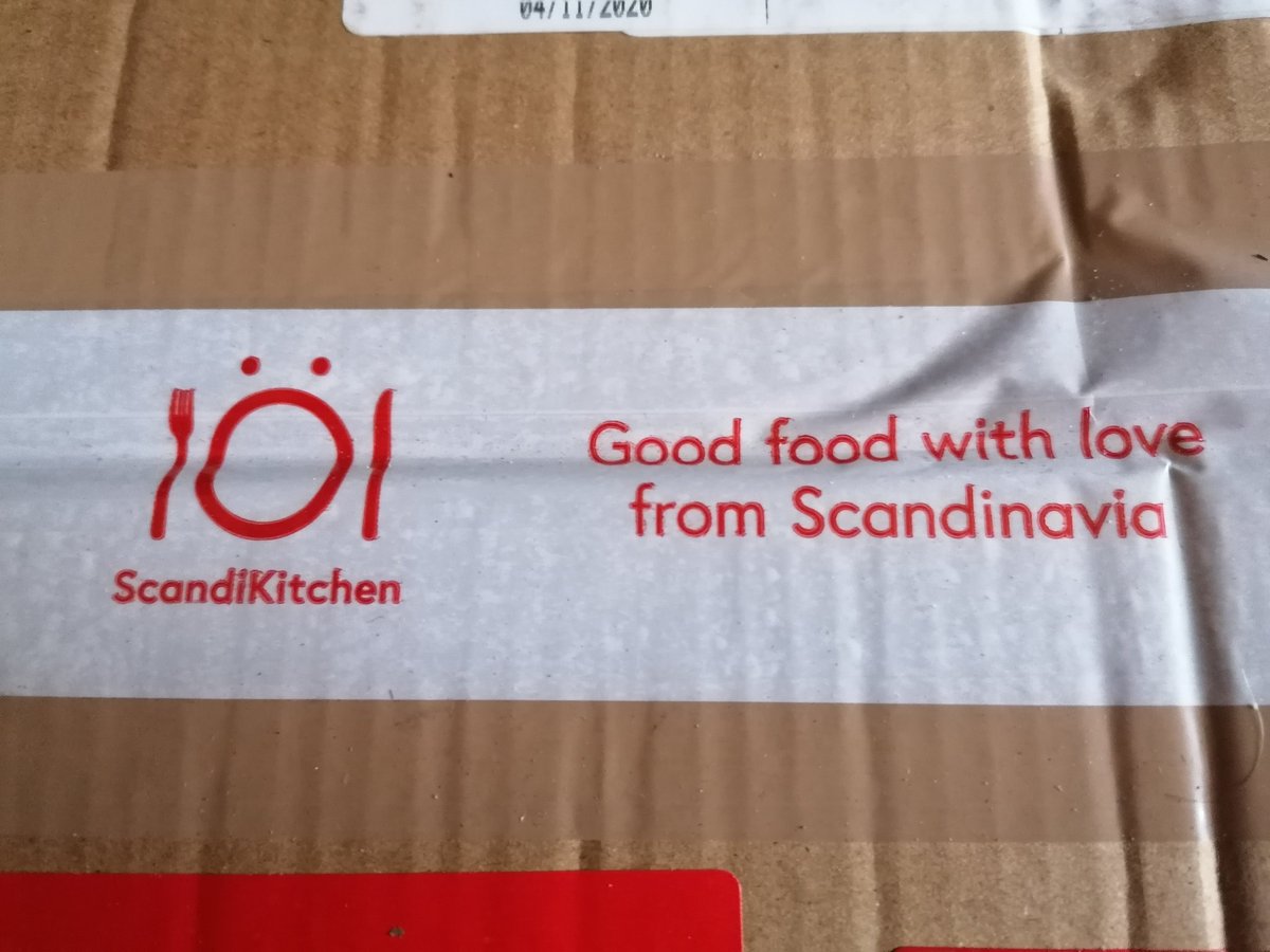 ScotRefSwede's tweet photo. That great feeling when you get a delivery with a #tasteofhome from @Scanditwitchen ❤️❤️ https://t.co/KLBI4bNYUR