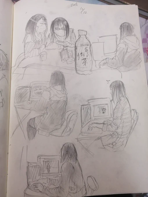 2016年の絵もあります 