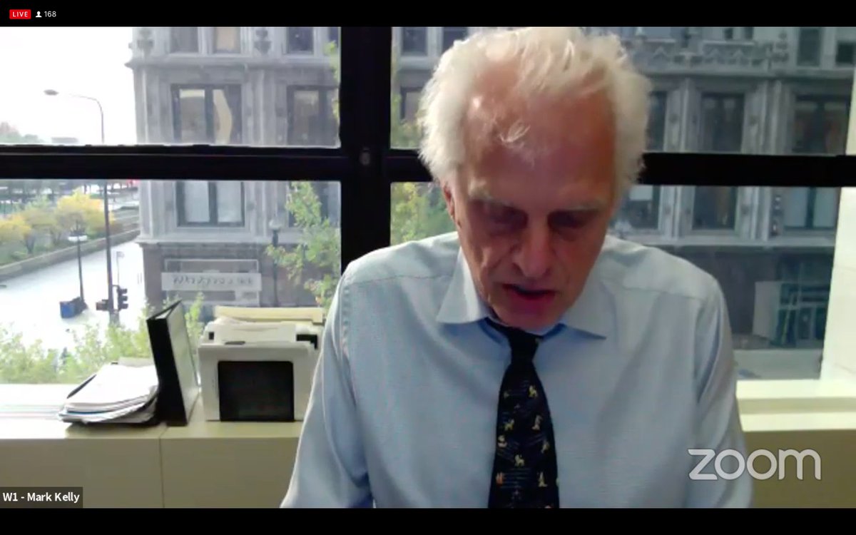 Mark Kelly, commissioner of  @ChicagoDCASE, says at times during the pandemic, 60% of the department's staff were redeployed to help with food distribution, testing sites, volunteer mgmt, media and other tasks.