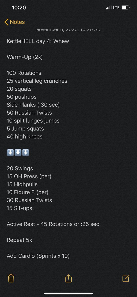 LordeJones's tweet photo. #KettleHELL is now in effect. Day 4 is done, and I owe @ZillaRocca a huge mea culpa because Albert Einstein is fucking great! I hated this for some reason when it dropped, smh. I did hills today too, so yikes. #WhoopHive JihaD https://t.co/lAugZOlpxF