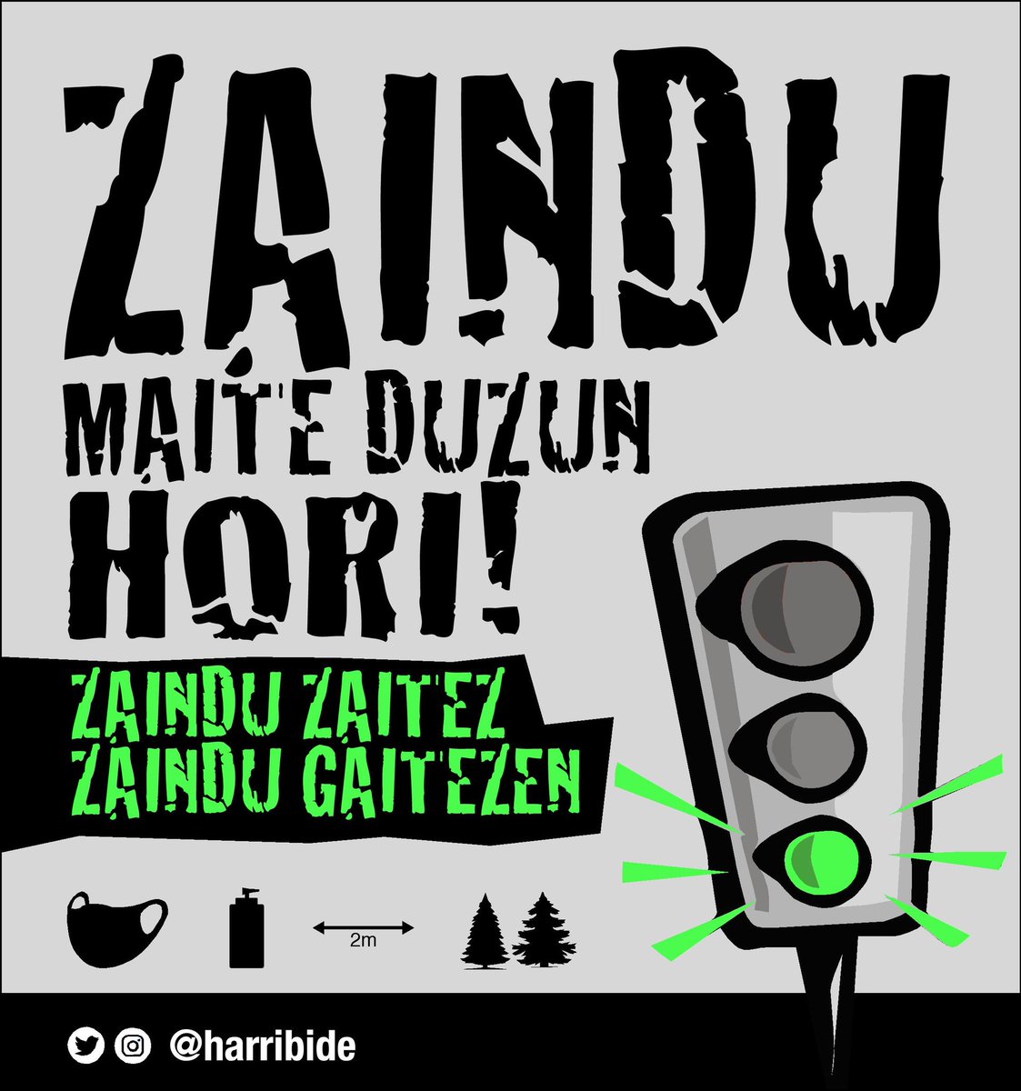 harribide's tweet photo. Zaindu maite duzun hori, zaindu gaitezen! https://t.co/yuHuAiGQmG